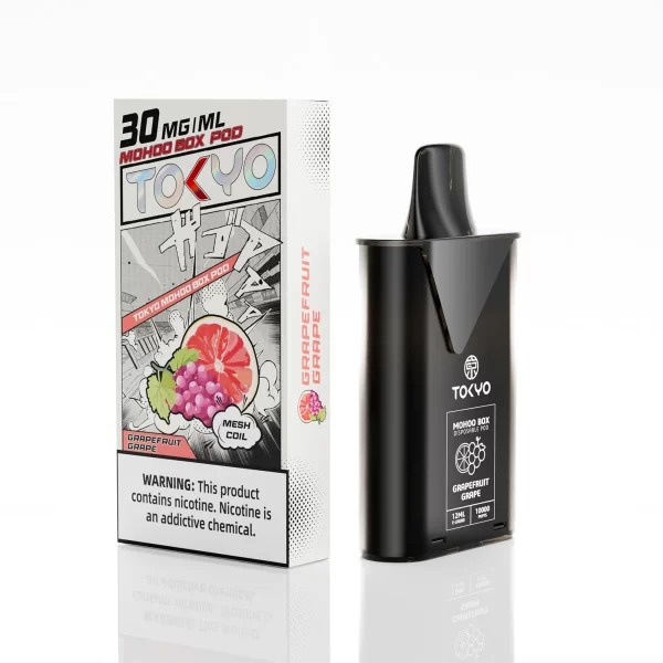 西柚葡萄口味 東京魔盒煙彈 12ML煙彈 一顆可吸約1000